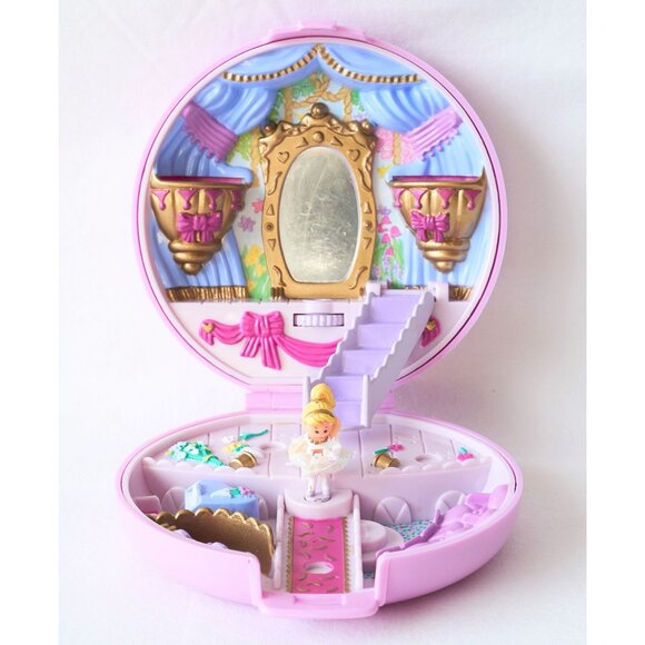 100% COMPLETE! Vintage Polly Pocket GRAND BALLET THEATRE
